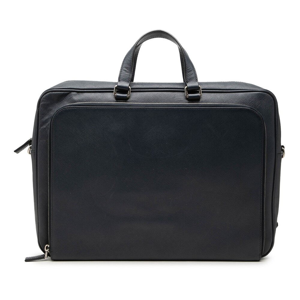 Prada Saffiano Cuir Travel Front Zip #358120P71B